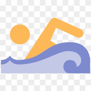 Icon Free Download Png And Vector Ⓒ - Swimming Player Icon Png Clipart