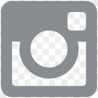 Dark Gray Instagram Icon Clipart