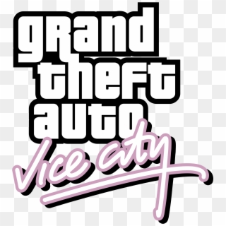 Grand Theft Auto Vice City Logo Png Transparent - Vice City Logo Vector Clipart