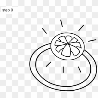70-learn How To Draw A Ring For Kids, Step By Step, - Ring Drawing Kids Clipart
