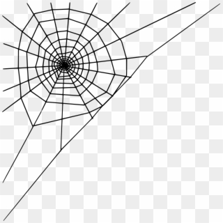 Download Png - Spider Web Corner Png Clipart