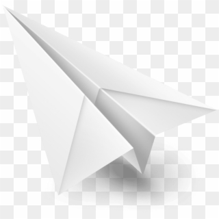 Free Png Download White Paper Plane Png Images Background - Paper Airplane Clipart