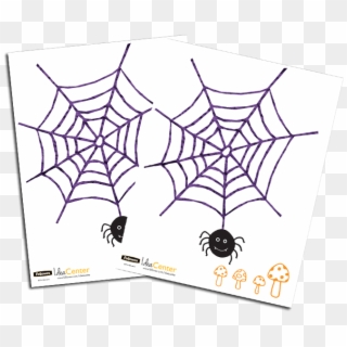 Use Your Laminator To Create These Spooky Cobweb Decorations - Spider Web Clipart