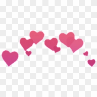 Hearts Heart Crowns Crown Heartcrown Purple Pink - Iphone Heart Emoji Crown Clipart