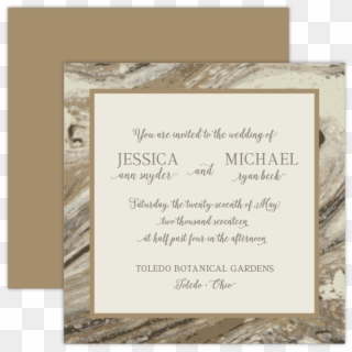 Marble Wedding Stationery Suite - Picture Frame Clipart