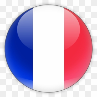 France Round Flag Clipart