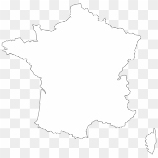 France Location Map2 - Sketch Clipart