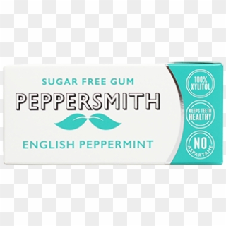 Peppersmith English Peppermint Gum - Label Clipart