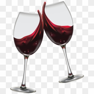 In/im/un - Wine Glasses Cheers Png Clipart