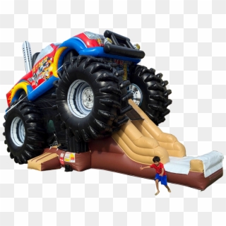 512 765 - Monster Truck Inflatable Rental Clipart