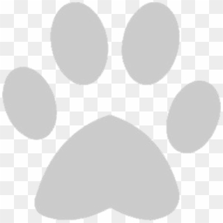 800 X 800 2 - Grey Dog Paw Png Clipart