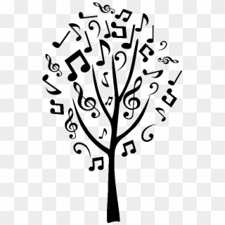 Opiniones De Floritura - Music Note Tree Clipart