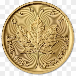 Sell 1 Oz Gold Canadian Maple Leaf Clipart