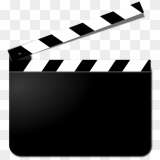 Movies Png - Movie Clapper Clip Art Transparent Png