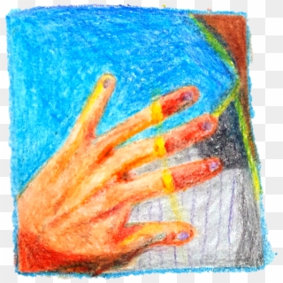 2014 Crayon On Paper - Painting Clipart