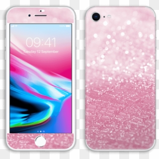 Pink Glitter Skin Iphone - Iphone 8 64gb Srebrny Clipart