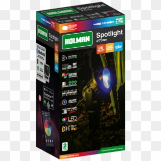 Holman 75mm Rgb Colour Spotlight - Smartphone Clipart