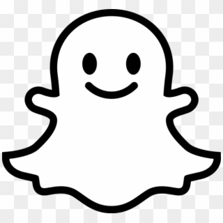 Image Transparent Pixels Drawing Ghost For Free Download - Snapchat Icon Transparent Background Clipart