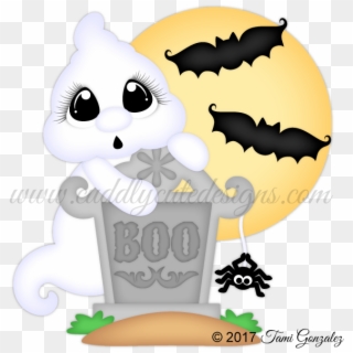 "spooky Ghost" - Cuaderno Dia Halloween Portadas Clipart