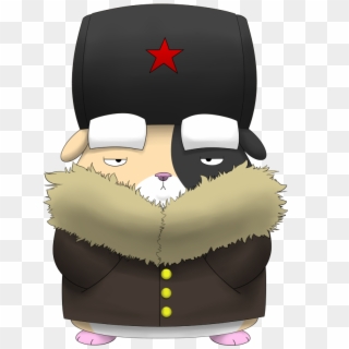 Giggles The Russian Hamster By Orikomi - Hamster In A Russian Hat Clipart