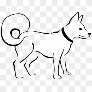 Free Black And White Png Of Dogs Transparent Black - Dog Clip Art Black White