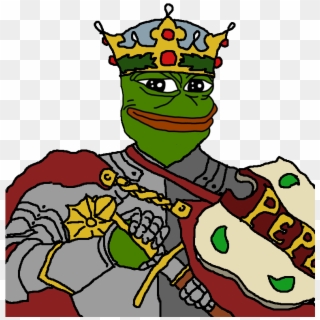 3575460 - Royal Pepe The Frog Clipart
