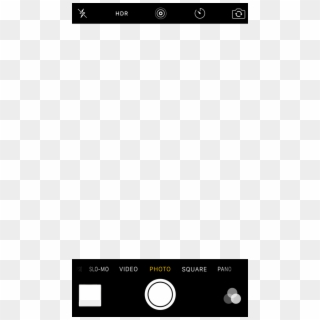 Iphone Camera Screen Png - Iphone Templates Png Camera Clipart