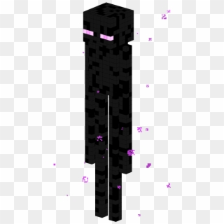 Minecraft Enderman White Background , Png Download - Enderman Drawing Clipart