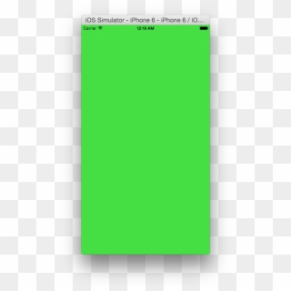 Iphone 10 Green Screen , Png Download - Orange Clipart