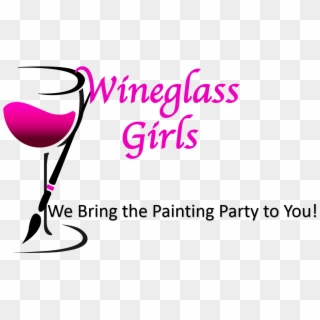 Girls Weekend With Wine Glass Logo , Png Download - Wine Glass Clipart