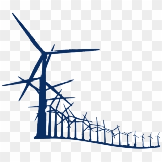 Wind Farm Png - Wind Turbine Farm Png Clipart