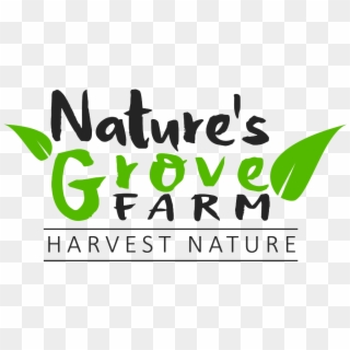 Cropped Natures Grove Farm Logo 2 - Calligraphy Clipart