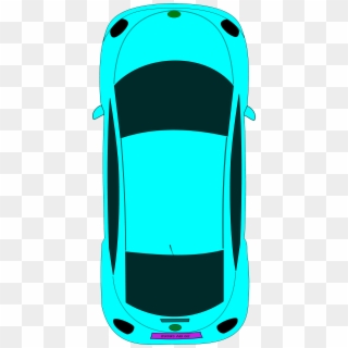 Vector Clip Art - Car Icon Top View - Png Download