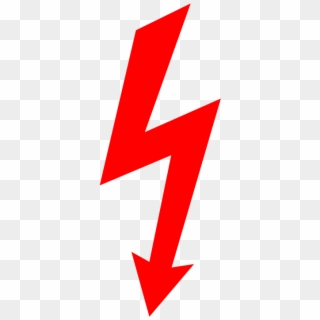 File - Lightning Symbol - Svg - Red Lightning Icon Png Clipart