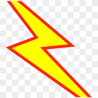 Lightning Clipart Red Lightning - Transparent Lightning Bolt Clipart - Png Download