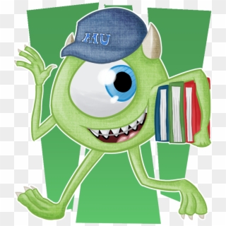 Monsters University Mike Wazowski Art Wallpaper - Cartoon Clipart