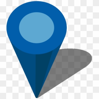 Location Map Pin Blue7 - Blue Location Icon Png Clipart
