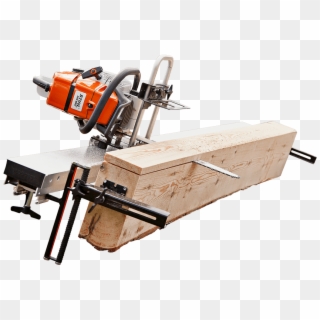 Cut Boards With Your Chainsaw - Logosol Timberjig Clipart