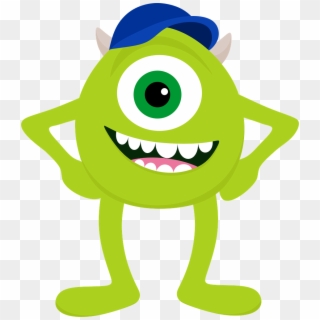 Sulley & Mike Wazowski > Monsters Inc - Mike Monsters Inc 2d Clipart