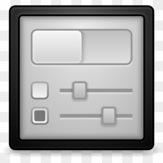 Apps Dconf Editor Icon - Display Device Clipart