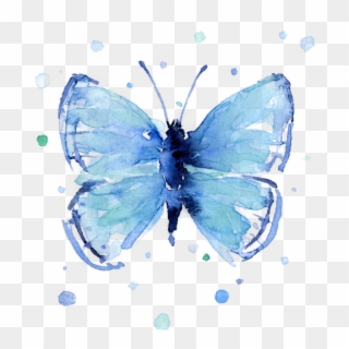 Click And Drag To Re-position The Image, If Desired - Abstract Butterfly Art Clipart