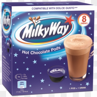 Milky Way Hot Chocolate Pods - Mars Hot Chocolate Pods Clipart
