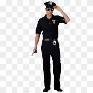 Policeman Transparent - Cop Outfit Clipart