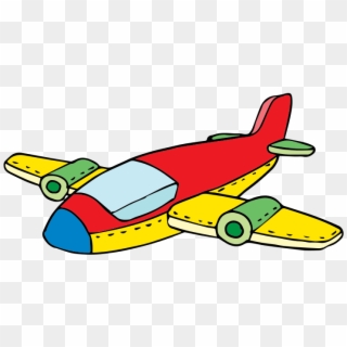 Airplane Cartoon Clip Art Free Clipart - Png Download
