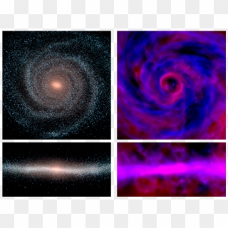 A Milky Way Out Of The Supercomputer - Milky Way Clipart