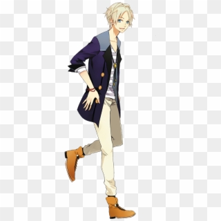 Beautiful Anime Boys - Anime Boy Walking Side View Clipart