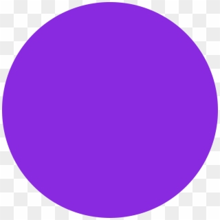 Disc Plain Violet - Circle Clipart