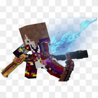 Picture Zjxtl3r - Minecraft Dude With Gun Png Clipart