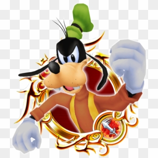 Classic Goofy 6 Star - Kingdom Hearts Timeless River Mickey Clipart