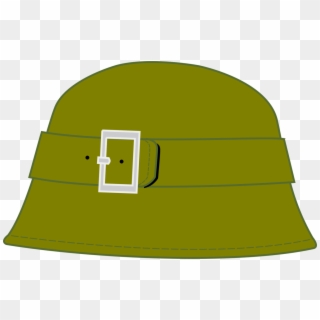 Soldier Military Hat Army Cap - Soldier Hat Clip Art - Png Download